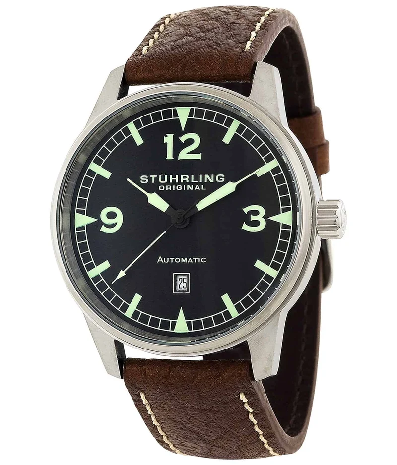 Stührling Tuskegee Flier 129A Automatic 44mm Aviator