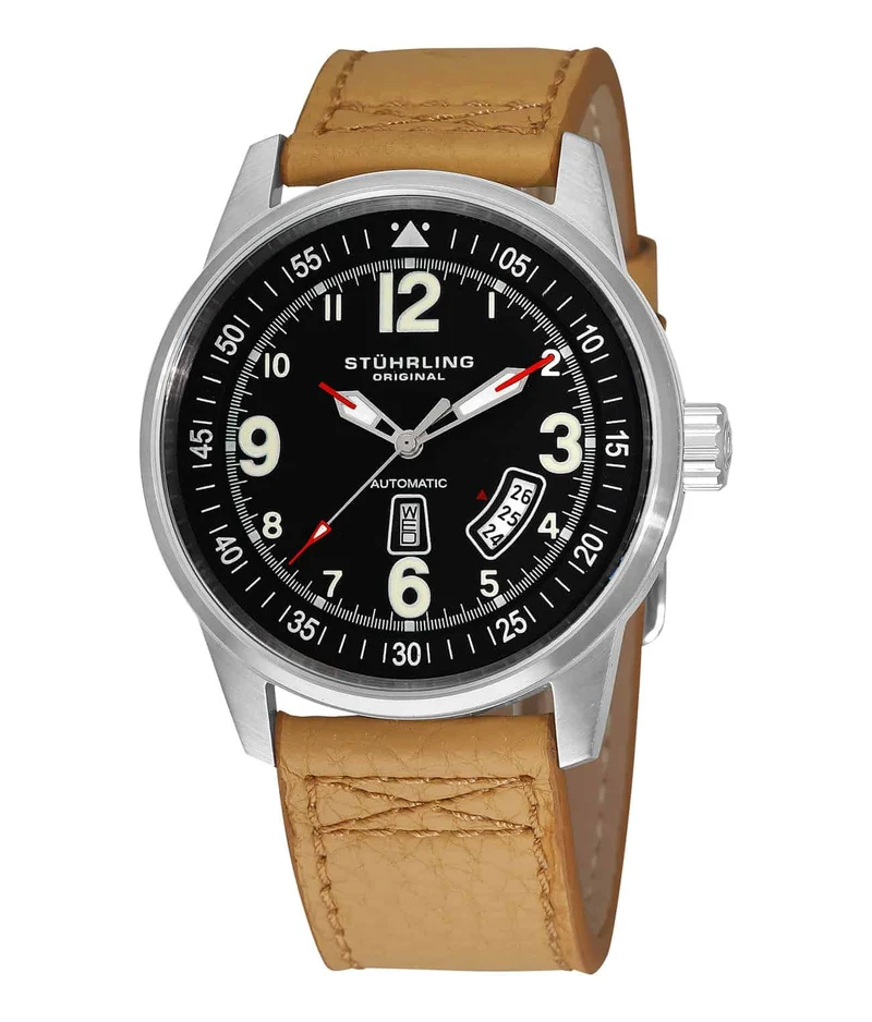 Stührling Tuskegee Skymaster 129B2 Automatic 46mm Aviator