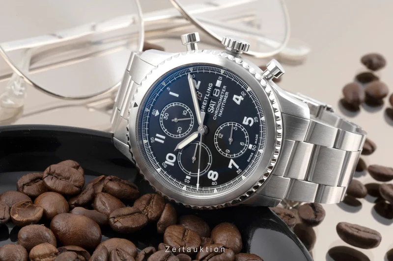 Breitling Navitimer chronograph steel automatic men's watch A13314101B1A1 [2601158]