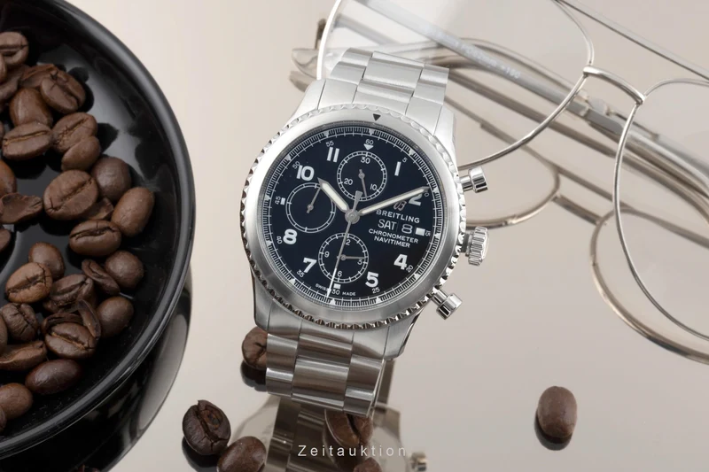 Breitling Navitimer chronograph steel automatic men's watch A13314101B1A1 [2601158]