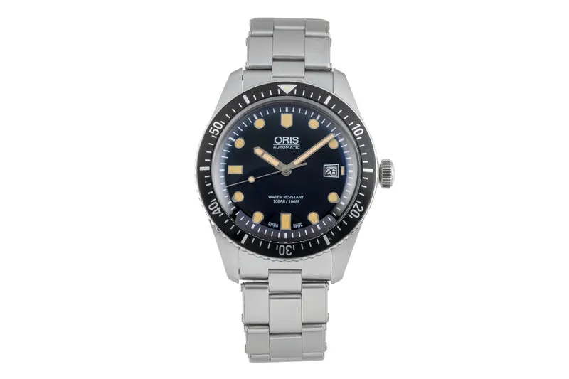 Oris Divers Sixty-Five steel automatic men's watch 01 733 7720 4054-07 4 21 18 [2601037]