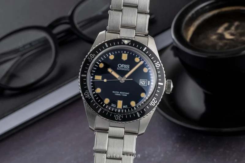 Oris Divers Sixty-Five steel automatic men's watch 01 733 7720 4054-07 4 21 18 [2601037]