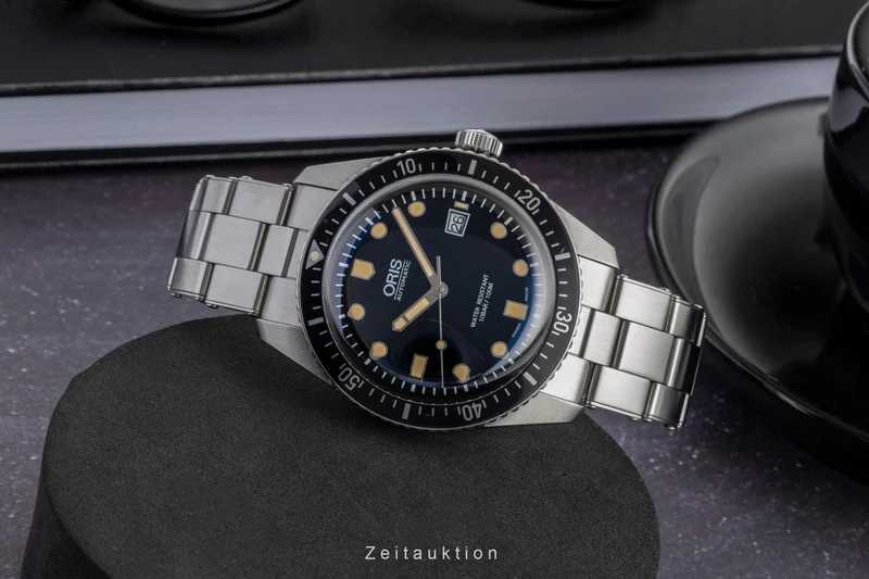 Oris Divers Sixty-Five steel automatic men's watch 01 733 7720 4054-07 4 21 18 [2601037]