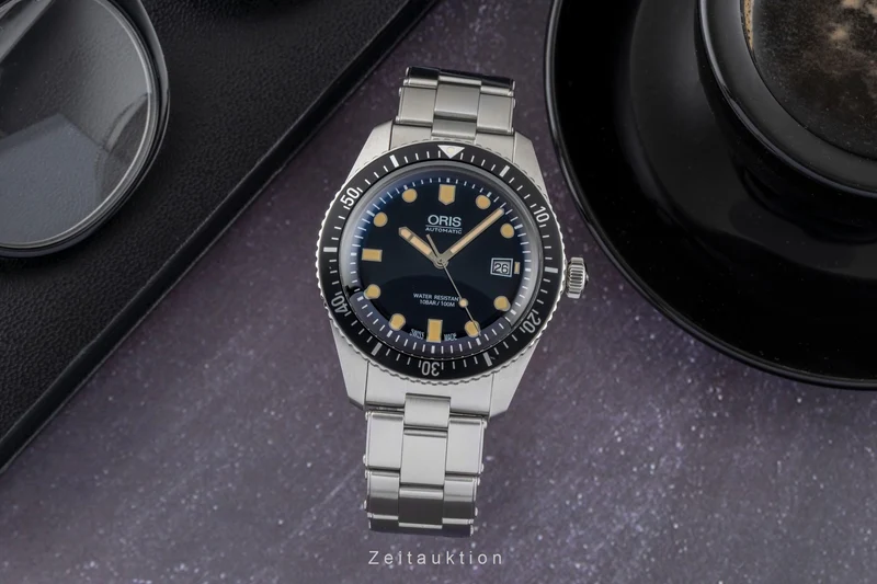 Oris Divers Sixty-Five steel automatic men's watch 01 733 7720 4054-07 4 21 18 [2601037]