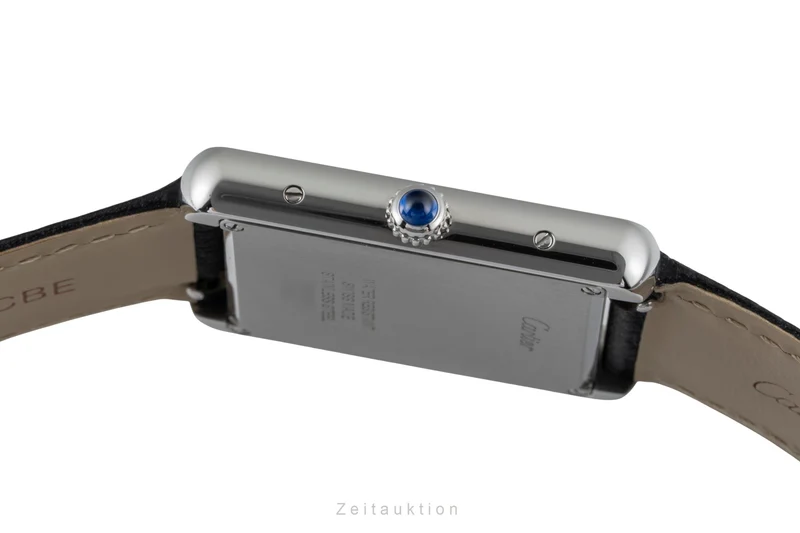 Cartier Tank steel quartz men's watch WSTA0028 [2601083]