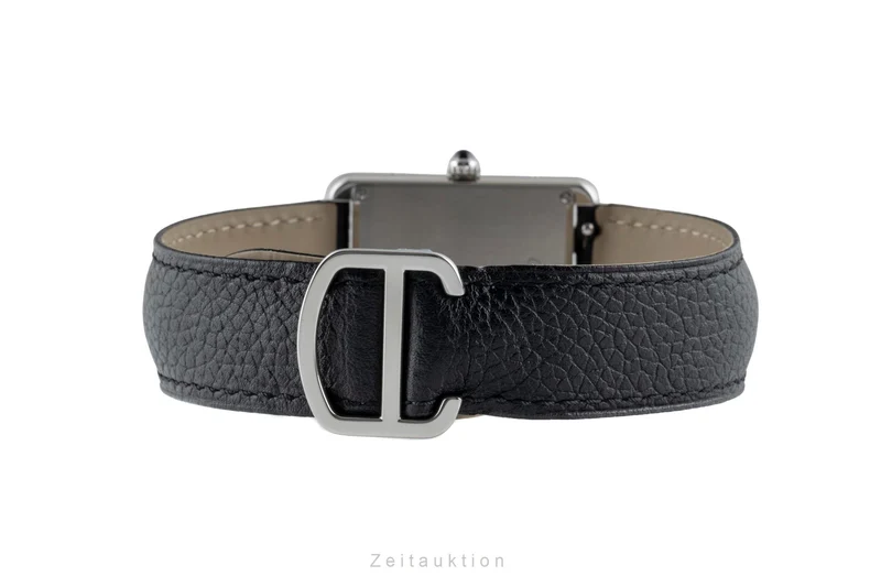Cartier Tank steel quartz men's watch WSTA0028 [2601083]