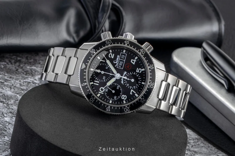 Sinn 103 ST chronograph steel automatic men's watch 103 St Sa Ar LP: 3000EUR [2600883]