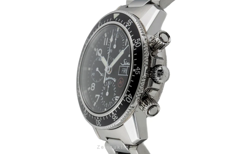 Sinn 103 ST chronograph steel automatic men's watch 103 St Sa Ar LP: 3000EUR [2600883]