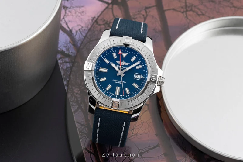 Breitling Avenger steel automatic men's watch A32395101C1X1 LP: 5550EUR [2601146]