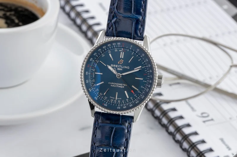 Breitling Navitimer steel automatic men's watch A17395161C1P2 LP: 5450EUR [2601136]