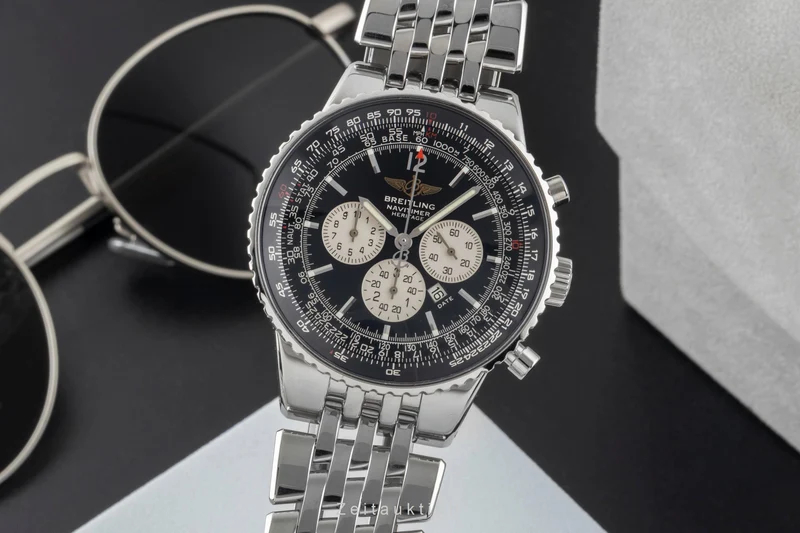 Breitling Navitimer Heritage chronograph steel automatic men's watch A3535024/B554 [2600864]