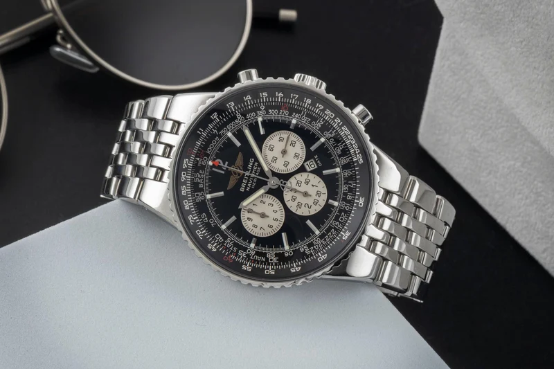 Breitling Navitimer Heritage chronograph steel automatic men's watch A3535024/B554 [2600864]