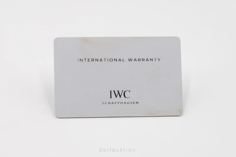 IWC Portugieser steel automatic men's watch IW371616 LP: 9100EUR [2601270]
