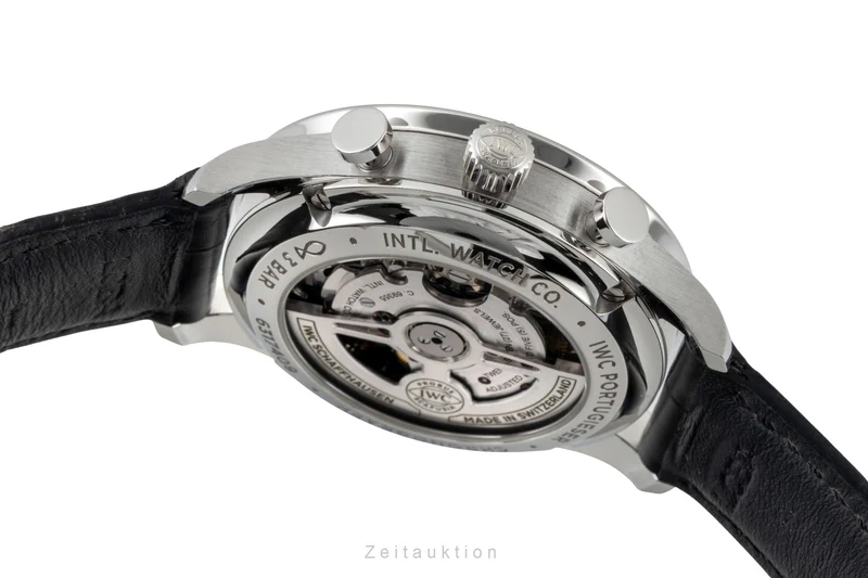 IWC Portugieser steel automatic men's watch IW371616 LP: 9100EUR [2601270]