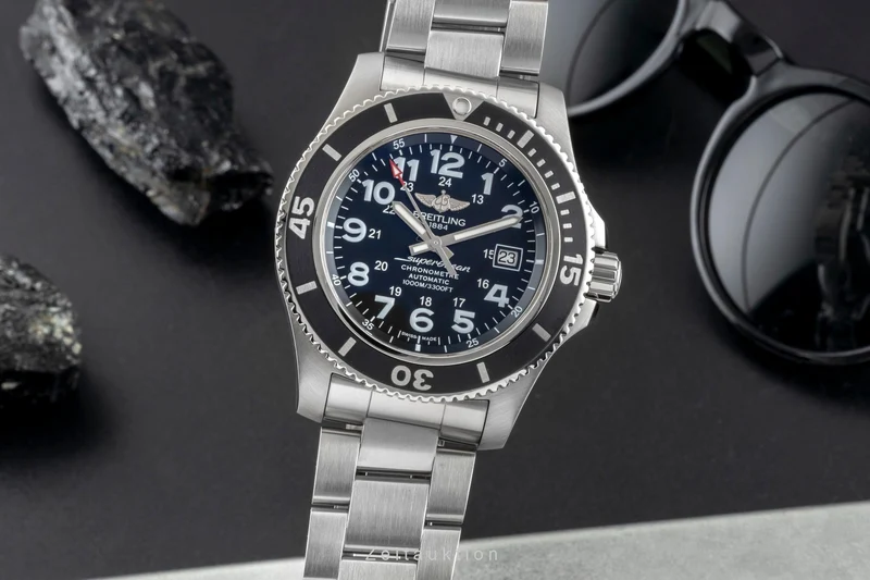 Breitling Superocean steel automatic men's watch A17392 [2601072]