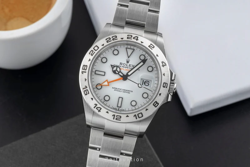 Rolex Explorer II steel automatic men's watch 226570 [2601227]