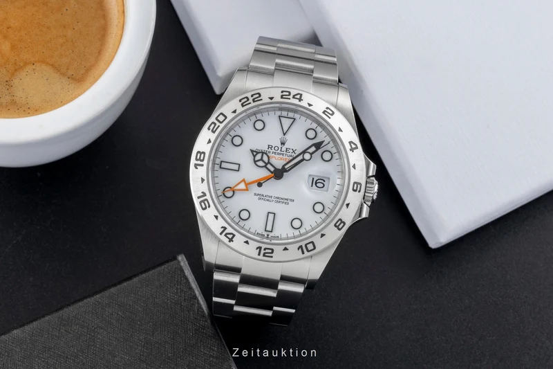Rolex Explorer II steel automatic men's watch 226570 [2601227]
