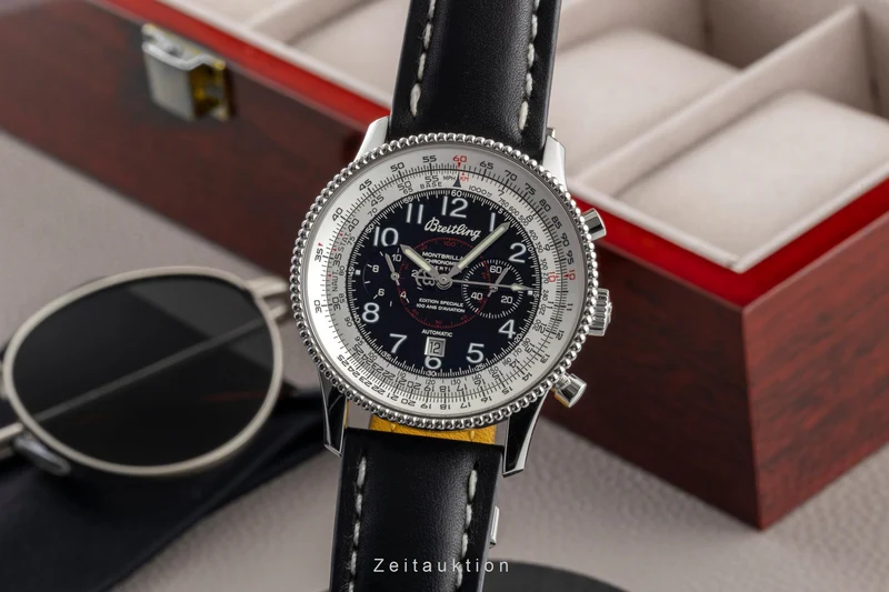 Breitling Montbrillant chronograph steel automatic men's watch A3533012/B684 [2601299]
