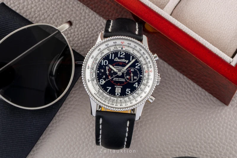 Breitling Montbrillant chronograph steel automatic men's watch A3533012/B684 [2601299]