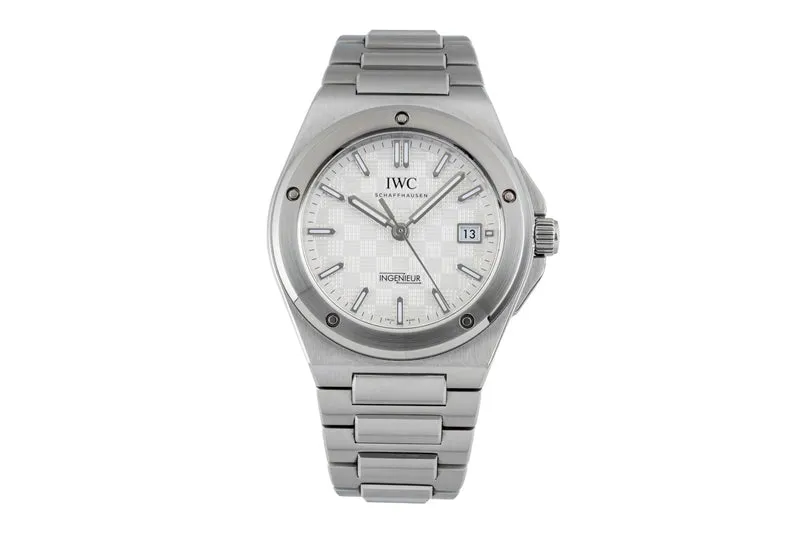 IWC Ingenieur steel automatic men's watch IW328902 LP: 12900EUR [2601275]