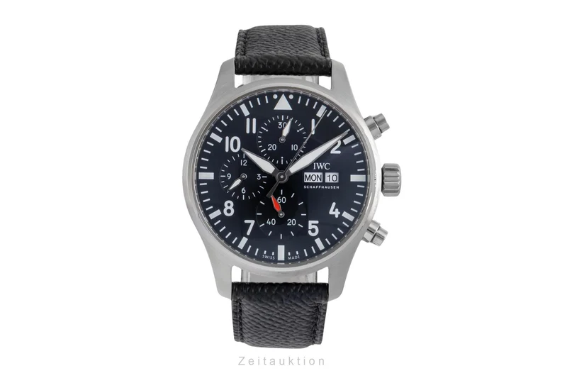 IWC Fliegerchronograph chronograph steel automatic men's watch IW378001 LP: 7800EUR [2600869]