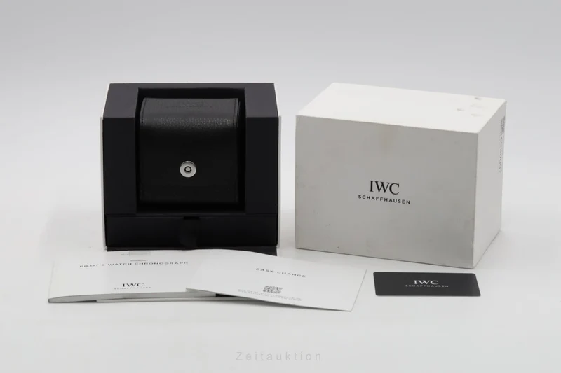 IWC Fliegerchronograph chronograph steel automatic men's watch IW378001 LP: 7800EUR [2600869]