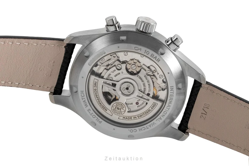 IWC Fliegerchronograph chronograph steel automatic men's watch IW378001 LP: 7800EUR [2600869]