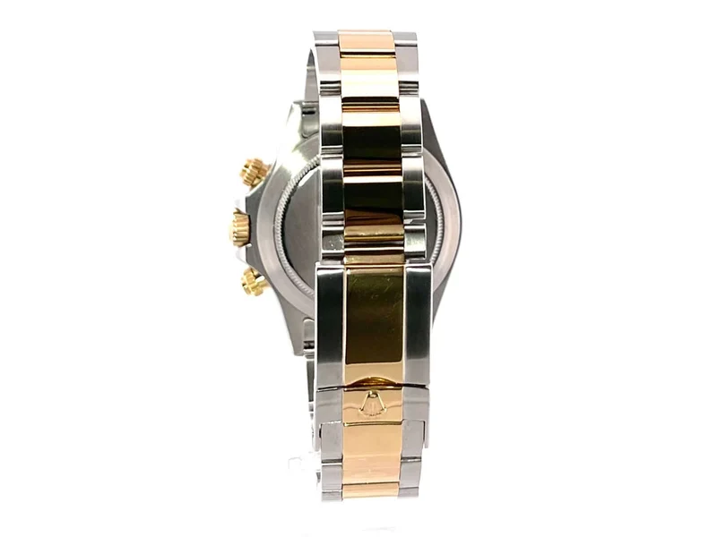 Rolex Daytona Edelstahl - Gelbgold 116523 Schwarz