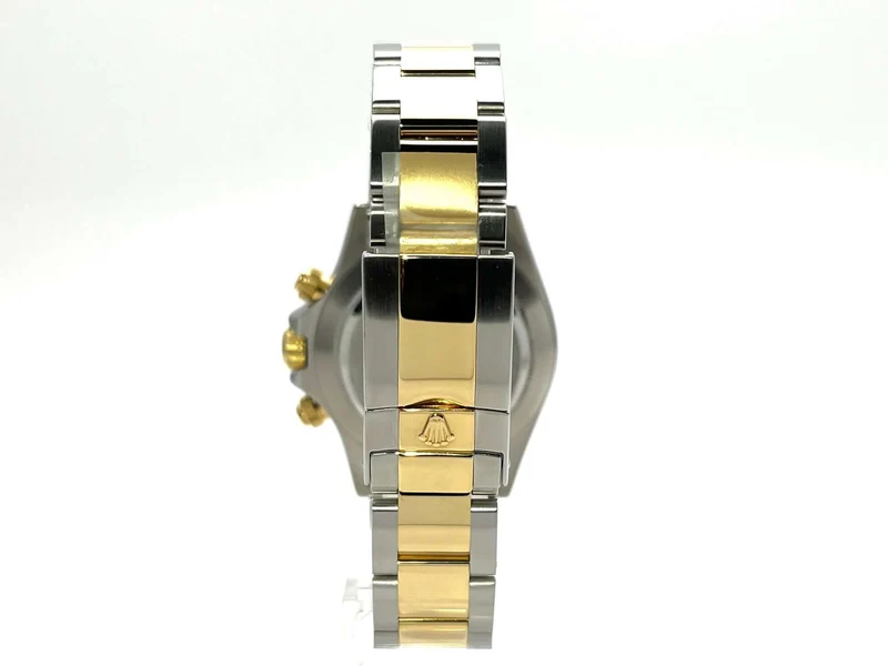 Rolex Daytona Edelstahl - Gelbgold 116523 Weiß