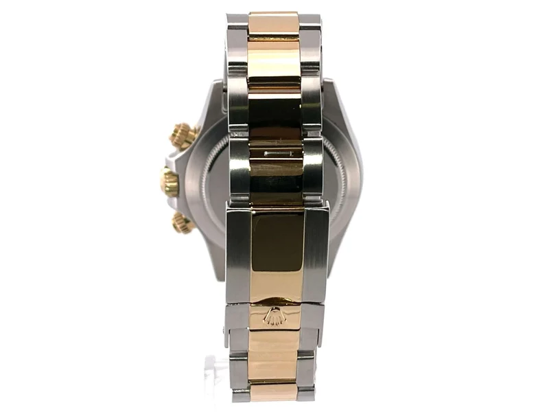 Rolex Daytona Edelstahl - Gelbgold 116523 Weiß aus 2008