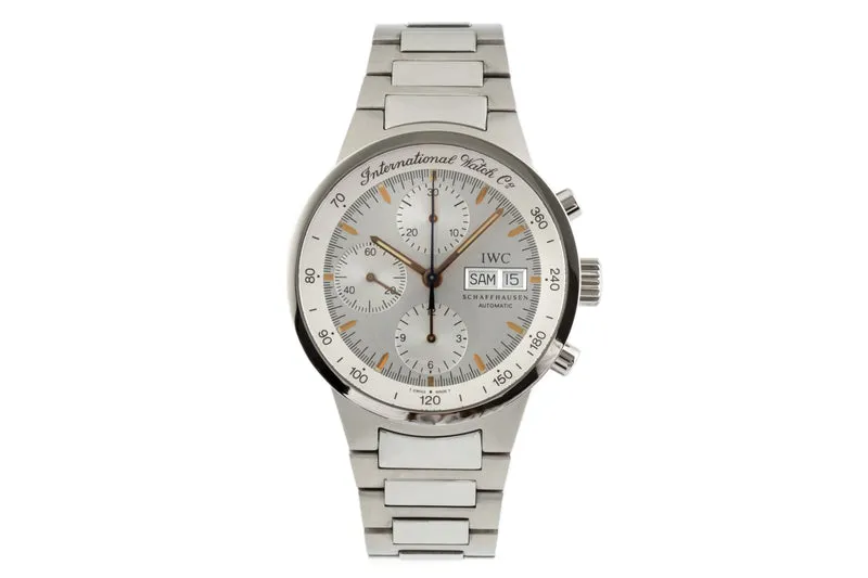 IWC GST chronograph steel automatic men's watch IW370711 LP: 9300EUR [2301527]