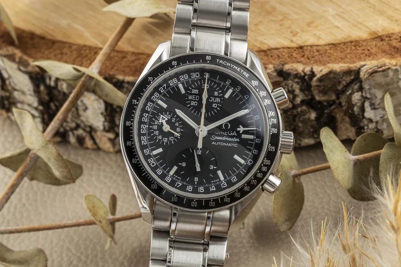 Omega Speedmaster chronograph steel automatic men's watch 3520.50.00 LP: 5900EUR [2301498]