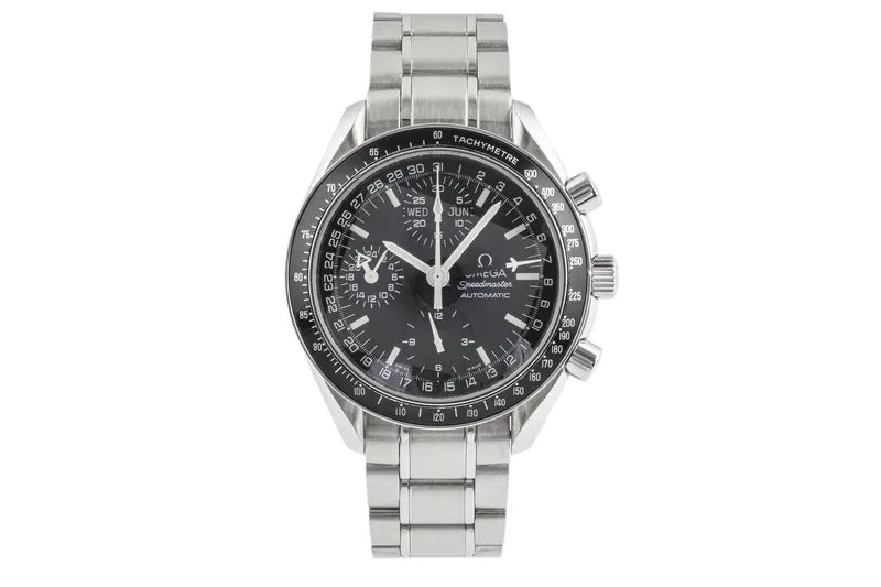 Omega Speedmaster chronograph steel automatic men's watch 3520.50.00 LP: 5900EUR [2301498]