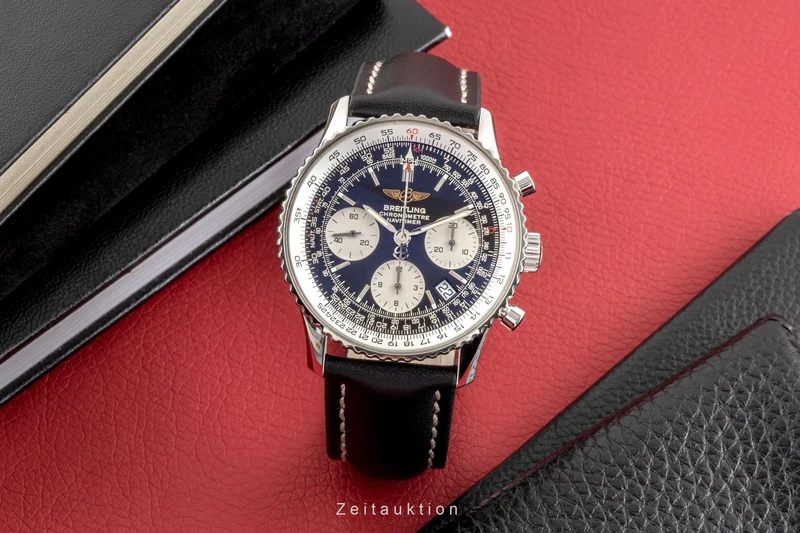 Breitling Navitimer chronograph steel automatic men's watch A23322 LP: 5850EUR [2301442]