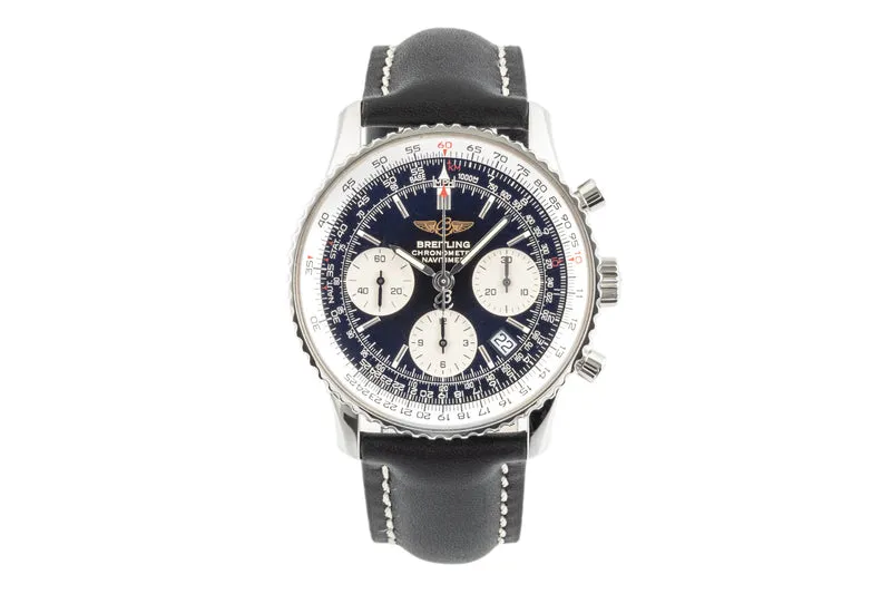 Breitling Navitimer chronograph steel automatic men's watch A23322 LP: 5850EUR [2301442]