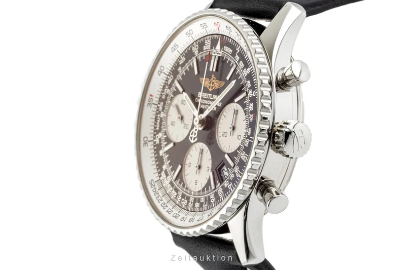 Breitling Navitimer chronograph steel automatic men's watch A23322 LP: 5850EUR [2301442]