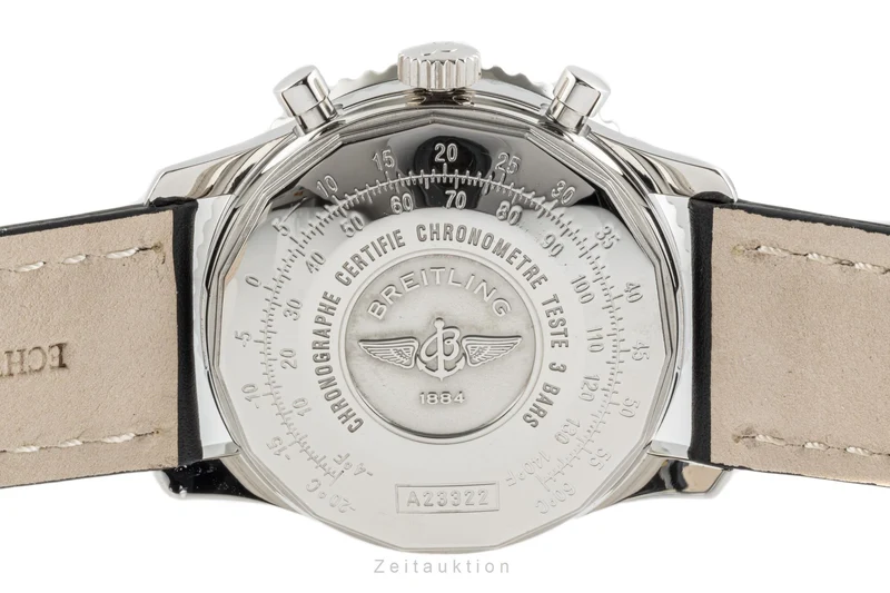 Breitling Navitimer chronograph steel automatic men's watch A23322 LP: 5850EUR [2301442]