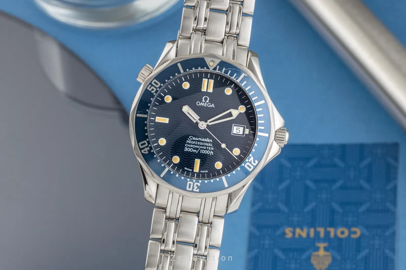 Omega Seamaster steel automatic men's watch 168.1503, 368.1503, 2531.80.00 LP: 6300EUR [2301418]