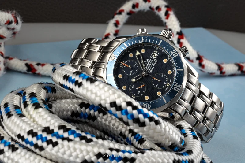 Omega Seamaster chronograph steel automatic men's watch 178.0504, 378.0504, 175.0504, 375.0504, 2298.80.00 [2301404]