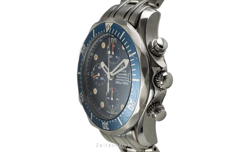 Omega Seamaster chronograph steel automatic men's watch 178.0504, 378.0504, 175.0504, 375.0504, 2298.80.00 [2301404]