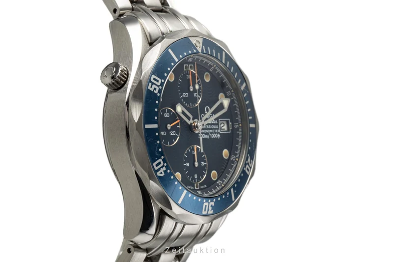 Omega Seamaster chronograph steel automatic men's watch 178.0504, 378.0504, 175.0504, 375.0504, 2298.80.00 [2301404]