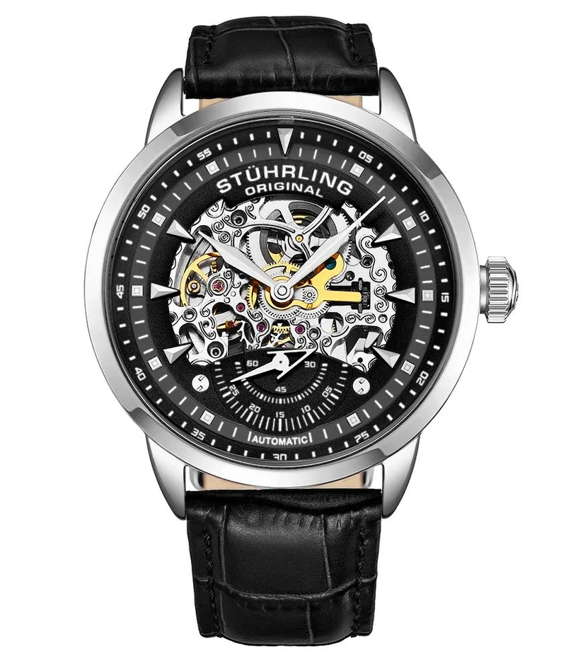 Stührling Executive 133 Automatic 44mm Skeleton