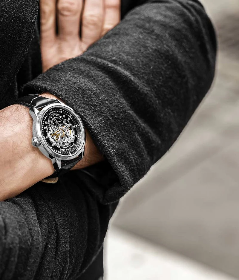Stührling Executive 133 Automatic 44mm Skeleton