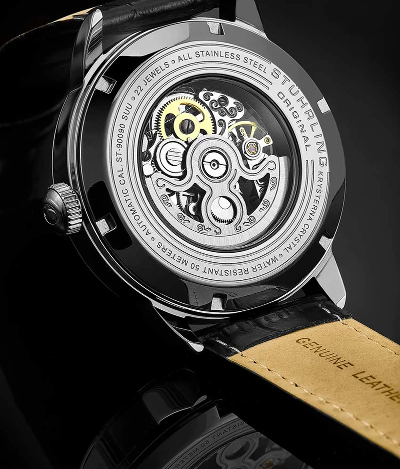 Stührling Executive 133 Automatic 44mm Skeleton