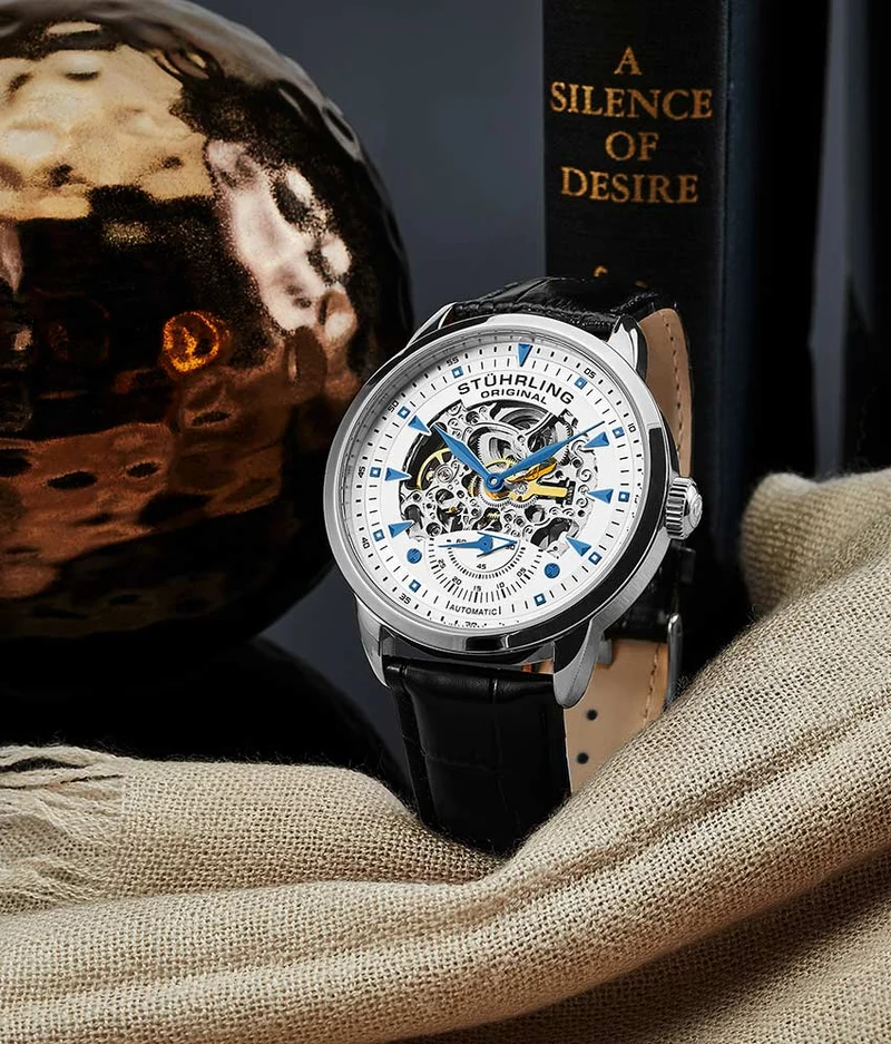 Stührling Executive 133 Automatic 44mm Skeleton