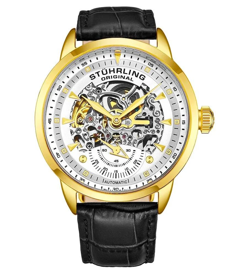 Stührling Executive 133 Automatic 44mm Skeleton
