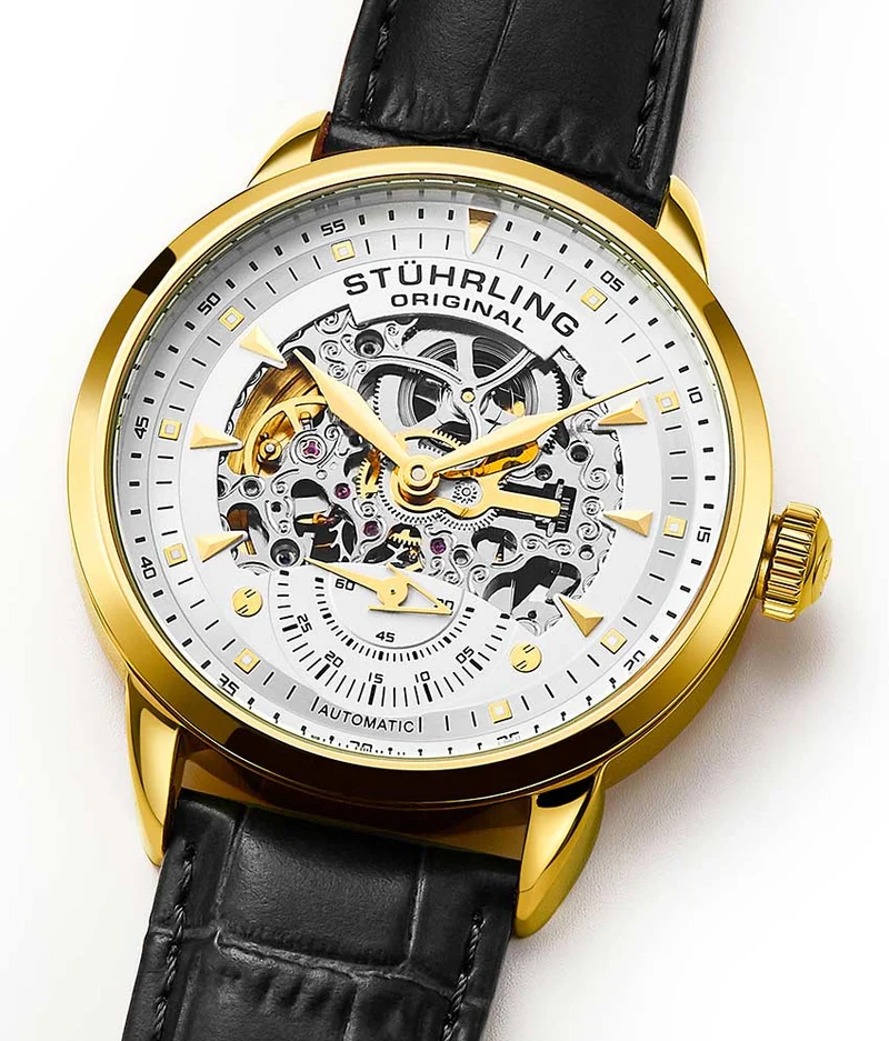 Stührling Executive 133 Automatic 44mm Skeleton