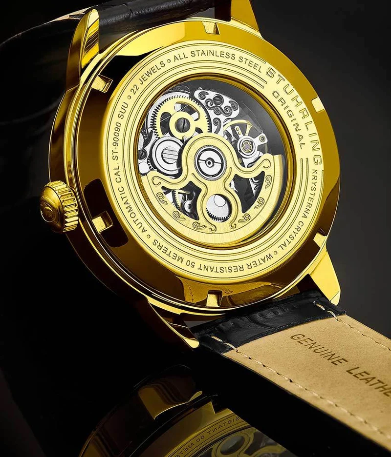 Stührling Executive 133 Automatic 44mm Skeleton