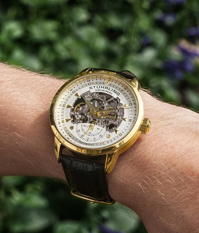Stührling Executive 133 Automatic 44mm Skeleton