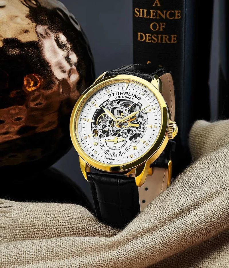 Stührling Executive 133 Automatic 44mm Skeleton